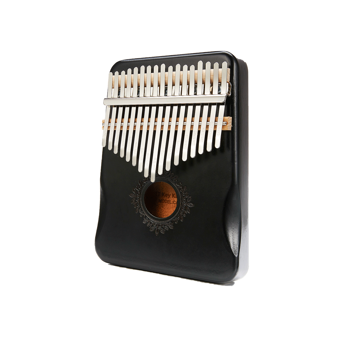17 Keys Kalimba Thumb Piano Mahogany Wood