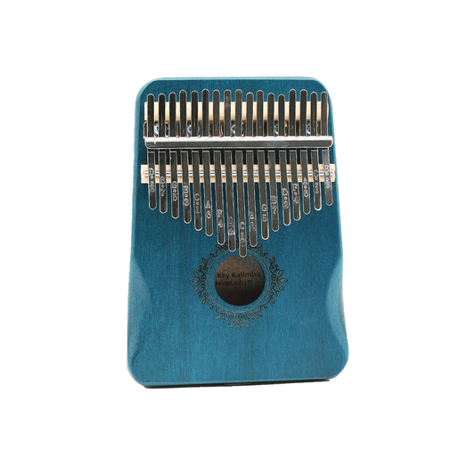 17 Keys Kalimba Thumb Piano Mahogany Wood