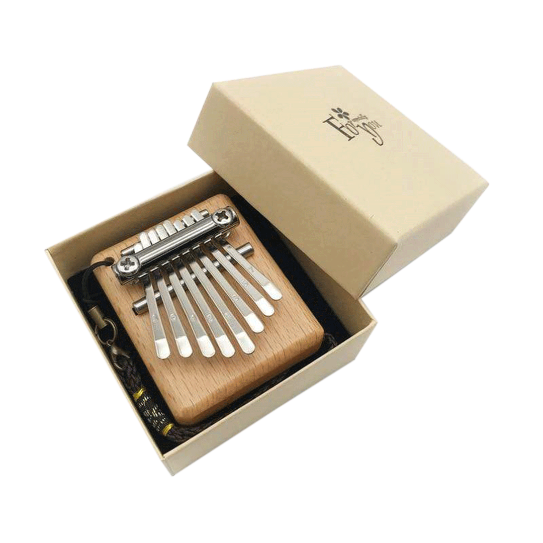 Mini Kalimba 8 Keys | Keychain