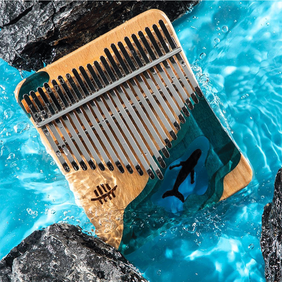 Ocean Edition Hluru Kalimba 21 Keys