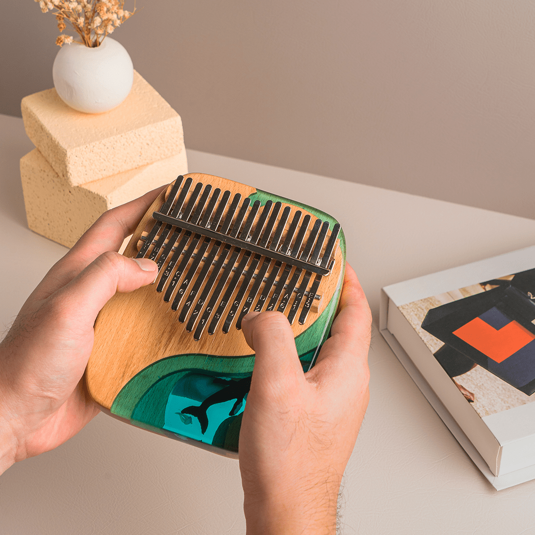 Ocean Edition Hluru Kalimba 17 Keys